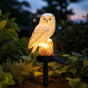 Lumora – Solar Owl Garden Light