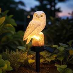 Lumora – Solar Owl Garden Light