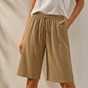 Lumera – Women's Wide-Leg Drawstring Shorts