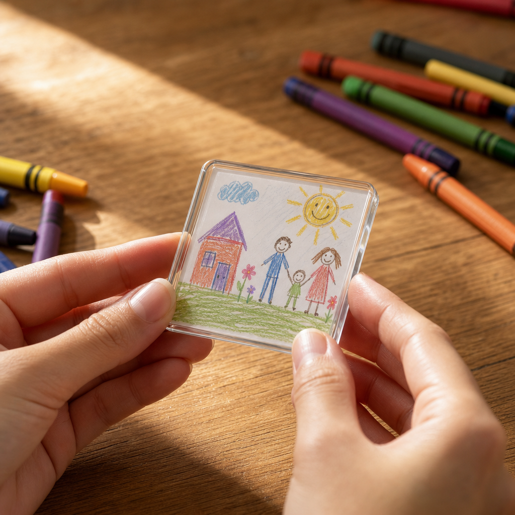Kinkeep – Clear Photo Magnet Kit (10-pack)