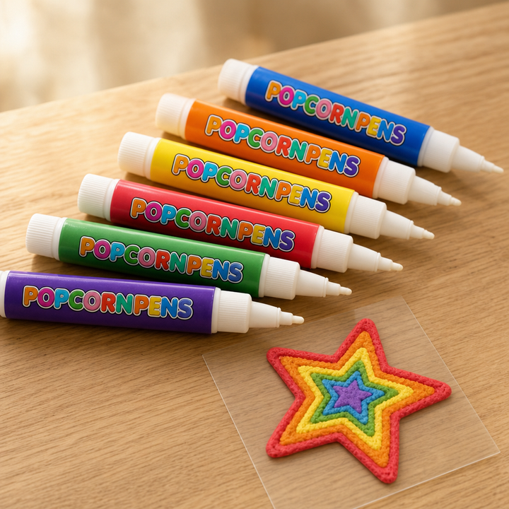Puffora – Heat-Activated 3D Puffy Art Pens