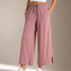 Veluna™ – Effortless Wide-Leg Crop Pants