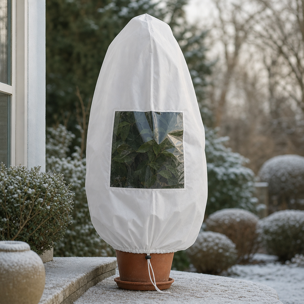 Frostview – Mesh Window Zippered Plant Frost Cover