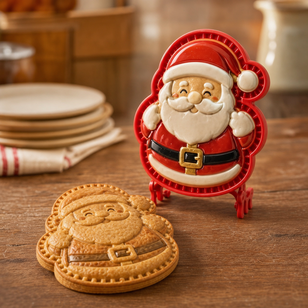 Clever & Co – Santa Face Hand Pie Press