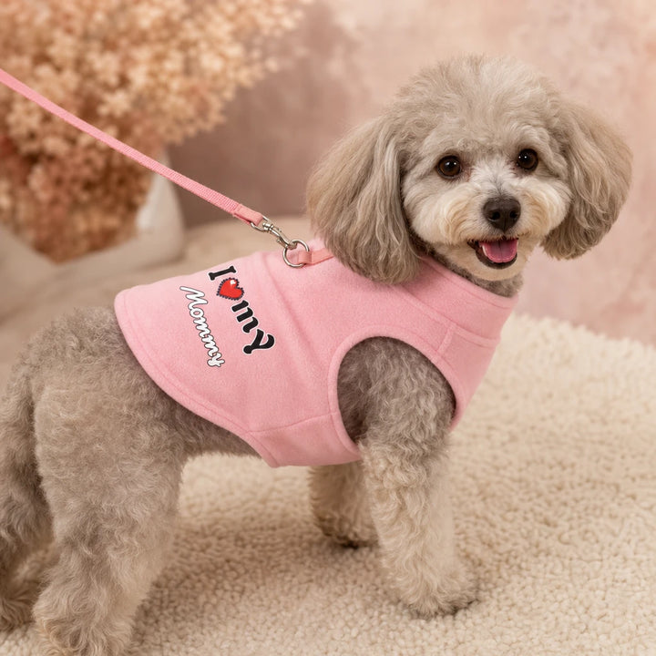 CosyPaw – Fleece-Lined Printed Dog Sweater
