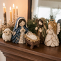 Heirloom & Hollow – Patchwork Fabric Nativity Sewing Kit