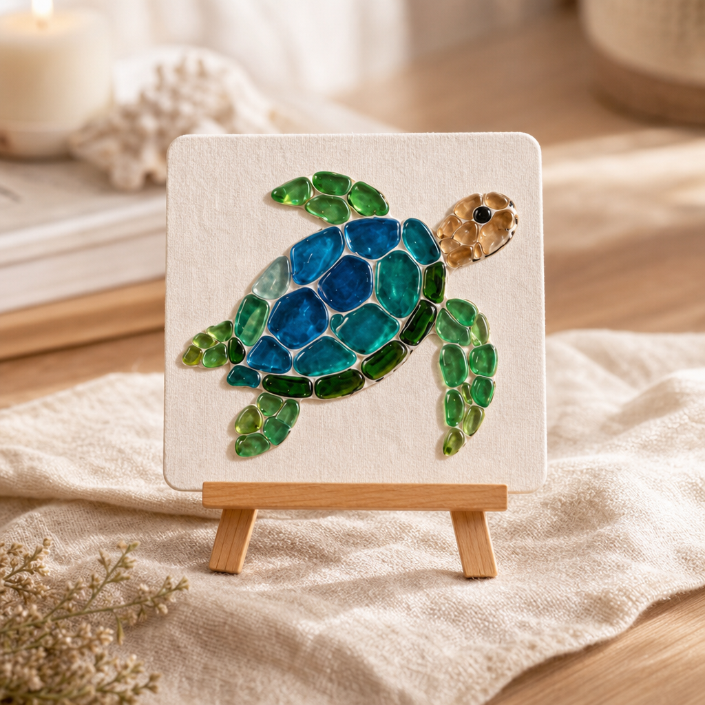 Tideglass – Ocean Sea-Glass Mosaic Kit