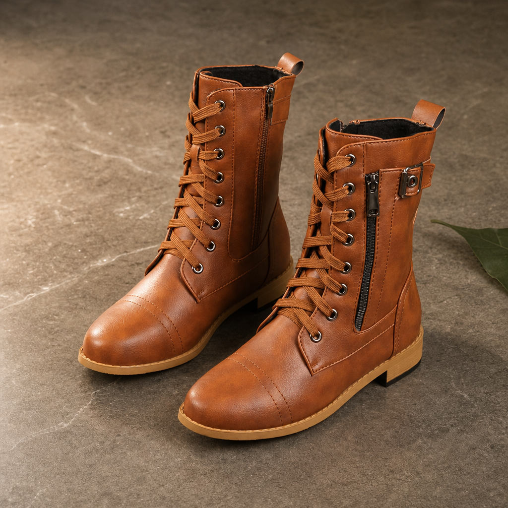 Everstride – Side-Zip Round-Toe Ankle Boots