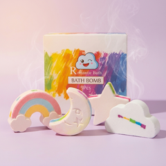 Bathfizz – Rainbow Bath Bombs in Fun Shapes