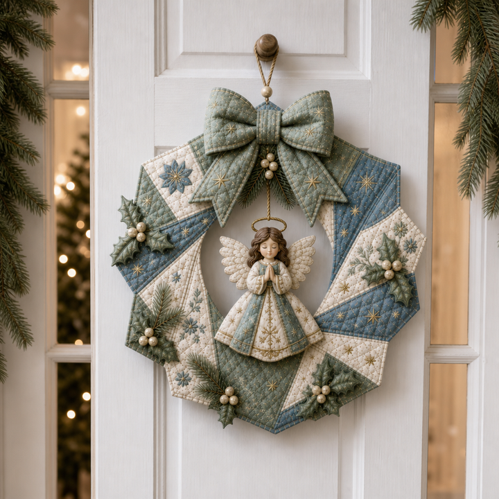 Tuckwreath – No-Sew Quilted Fabric Wreath Kit