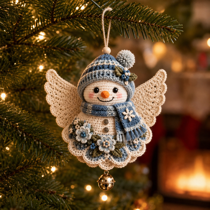 Angel & Thread – Crochet Christmas Angel Ornament Kit