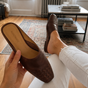 Archella – Woven Mules That Stay On When You Actually Walk