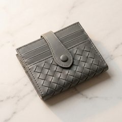 Tessara – Woven lambskin card wallet