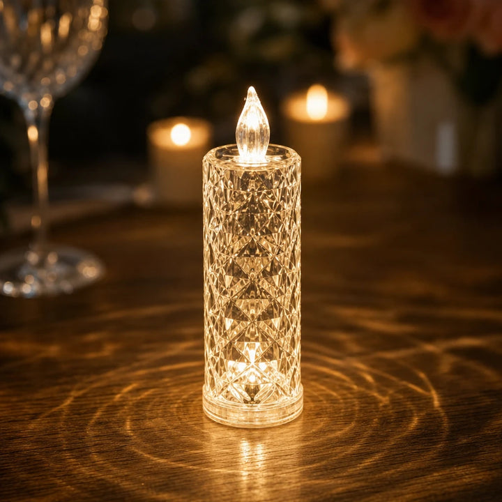 Crystella – Crystal-Look LED Flameless Candle