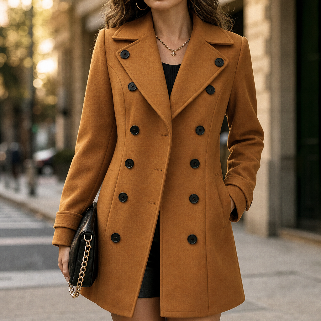 Overcoat & Co. – Relaxed Double-Breasted Wool-Blend Coat