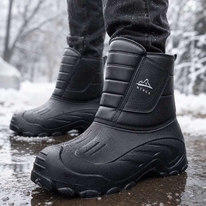 Snowlune – Plush-Lined Pull-On Winter Boots