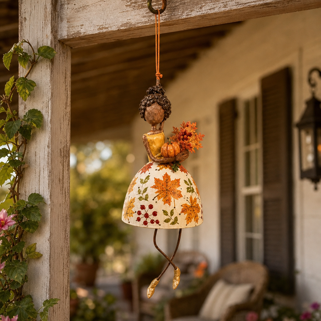 Twirlfolk – Hand-Painted Dancing Lady Hanging Ornament