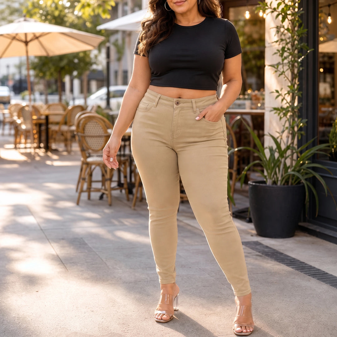 Wearbella – High-Waisted Stretch Skinny Jeans