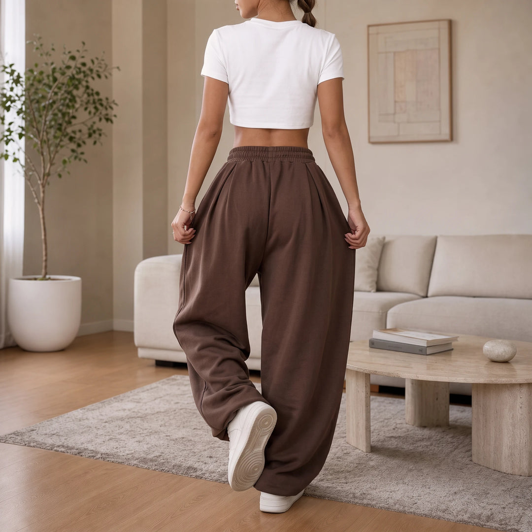 Pleatform – Deep Pleated Balloon-Leg Trousers