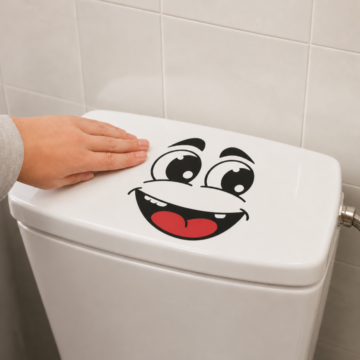 FaceSprout – Cartoon Face Decals For Household Items (4-pack set)