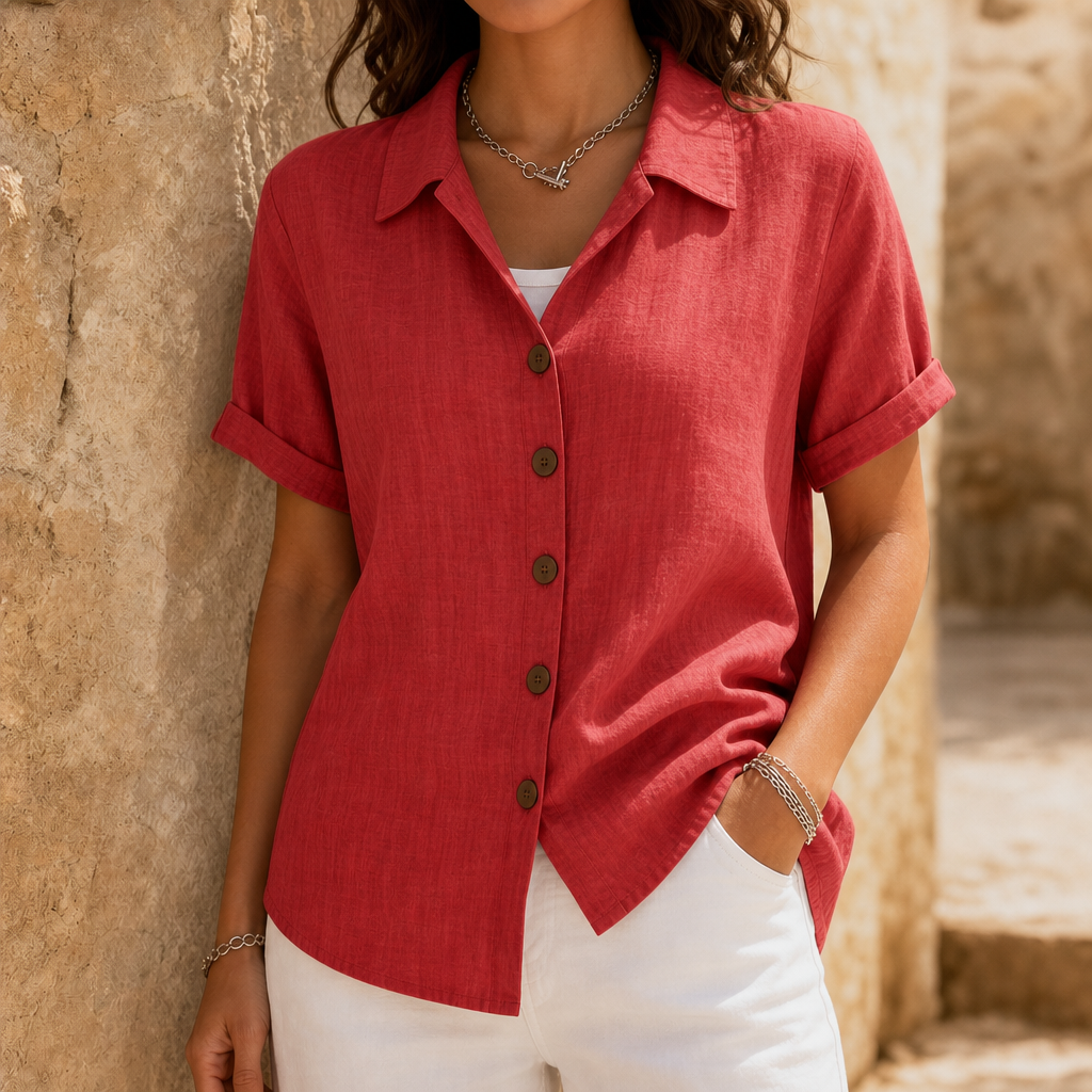 Draperie – Relaxed Fit Button-Down Shirt