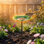 Floressa – Hand Painted Flower Bird Feeder Stake