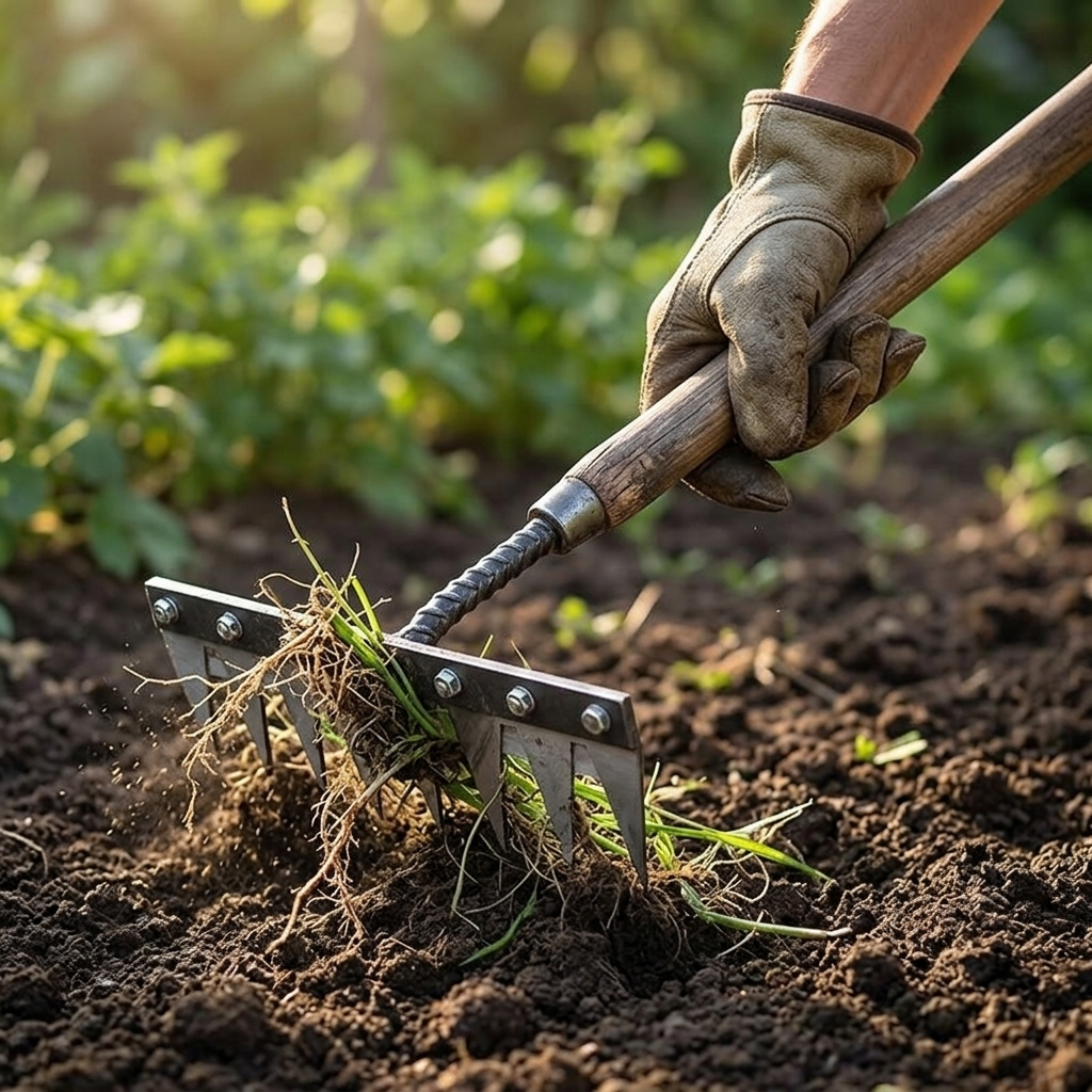 Rootgrip – Heavy Duty Garden Weeding Rake – Clarendale