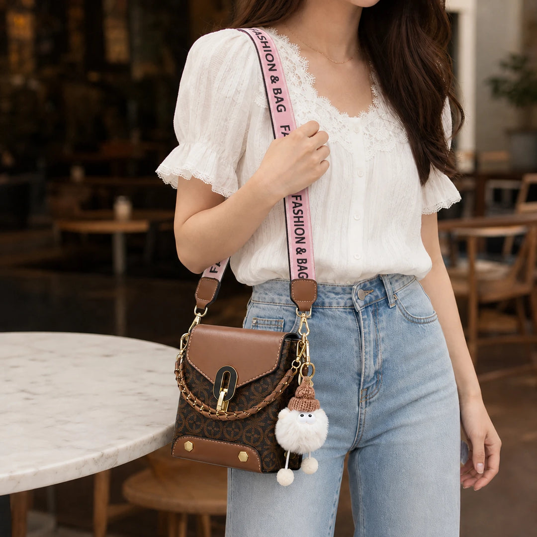 Veluna – Patterned Crossbody Bag