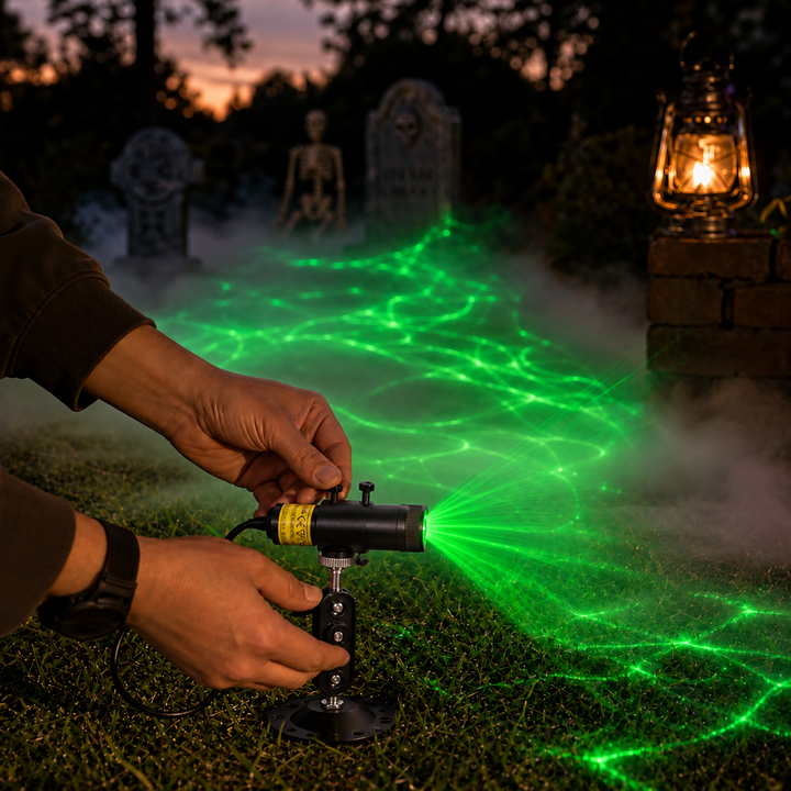 Swampglow – Green Laser Halloween Projector
