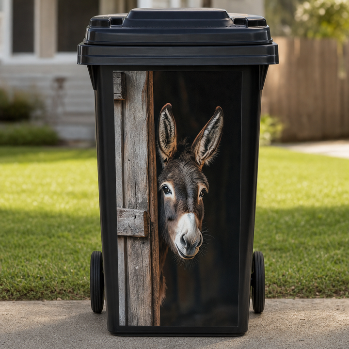 Binbelle – Weatherproof Trash Can Decal