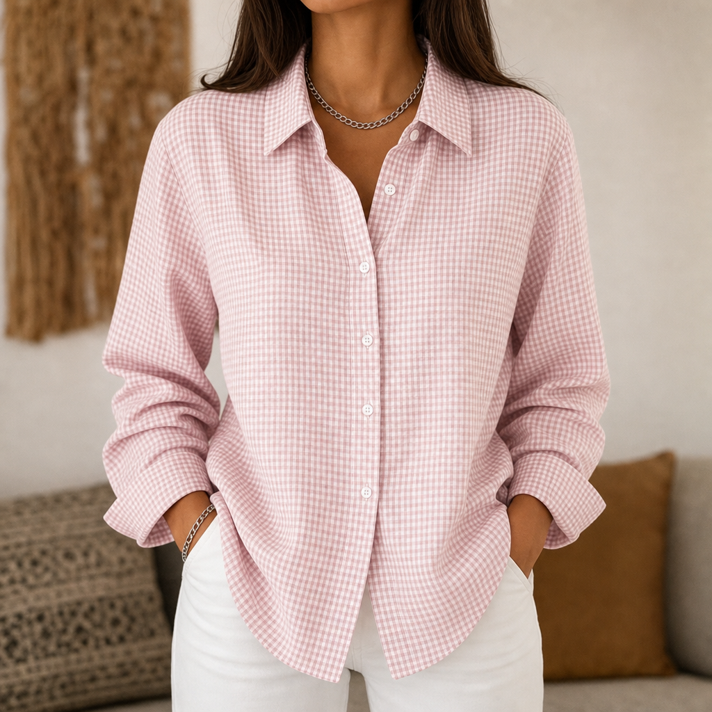 Fauxbourg – Retro Plaid Relaxed-Fit Button-Down Shirt