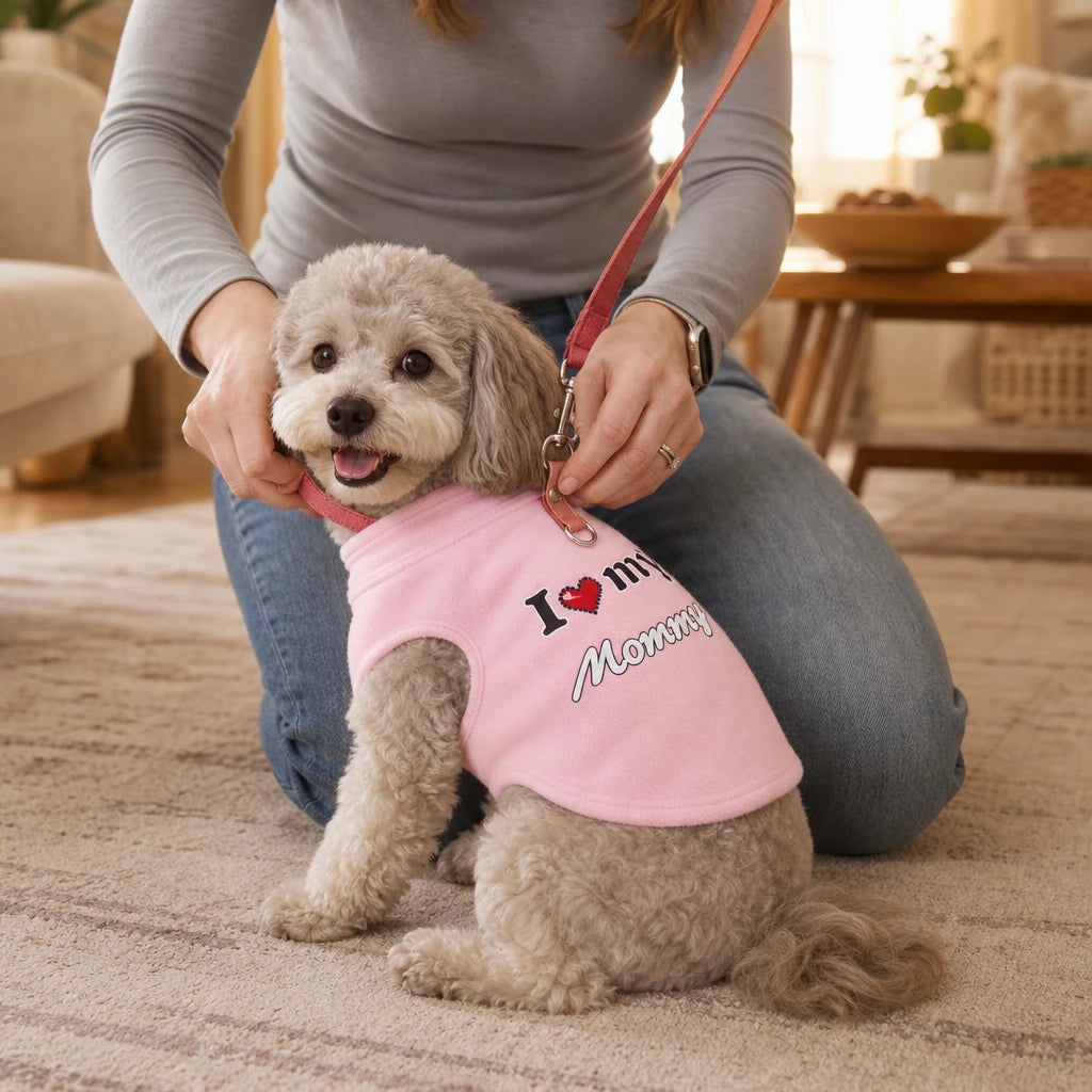CosyPaw – Fleece-Lined Printed Dog Sweater