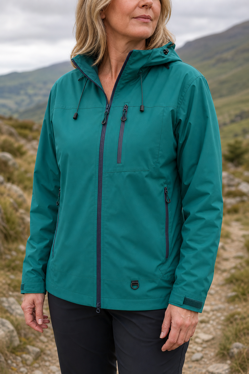 Weathergo – Hooded Waterproof Windproof Rain Jacket