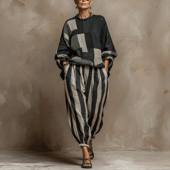 Loungefit – The Oversized Set That Reads Intentional, Not Sloppy