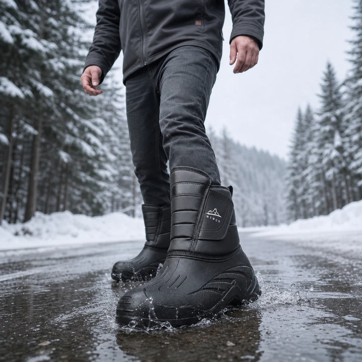 Snowlune – Plush-Lined Pull-On Winter Boots
