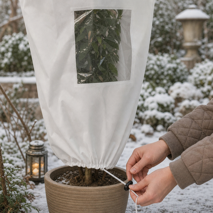 Frostview – Mesh Window Zippered Plant Frost Cover