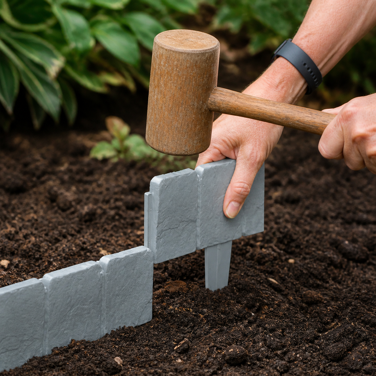 Stonelay – Stone-Effect Garden Edging – Clarendale