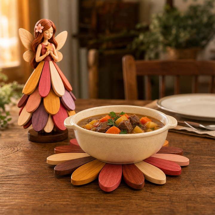 Petalwing – Folding Fairy Flower Trivet