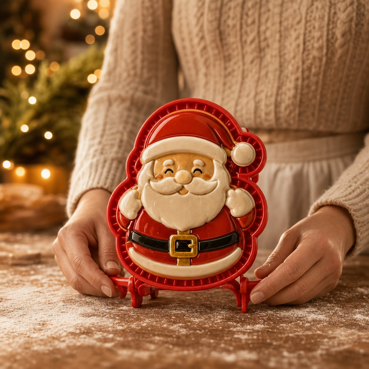 Clever & Co – Santa Face Hand Pie Press