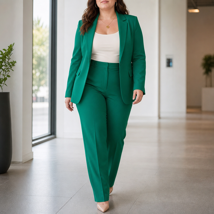Tailorra – 3D Jacquard Blazer And Trouser Set