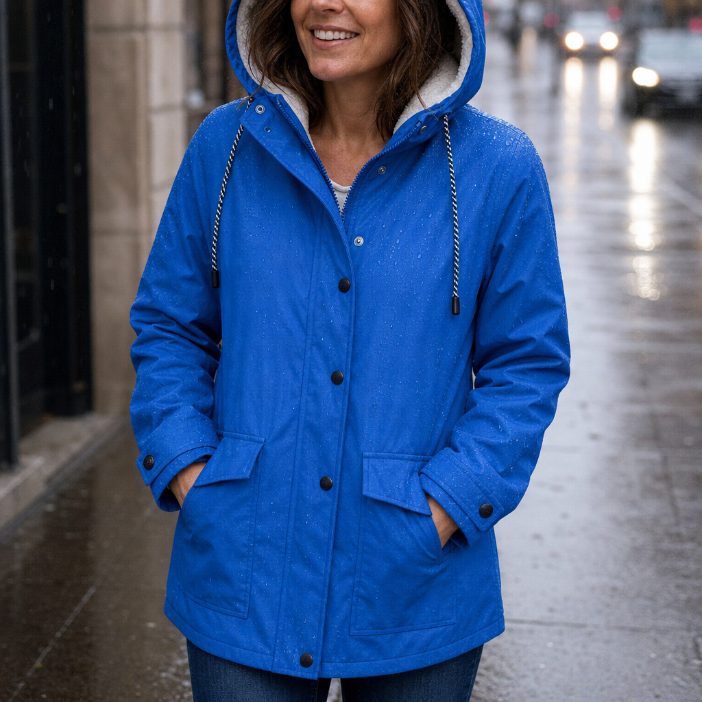 Windloft – Waterproof Plush-Lined Hooded Jacket