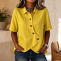 Trueline – Asymmetrical Placket Button-Down Shirt