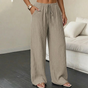 Waverly – Crinkle Textured Wide Leg Pants