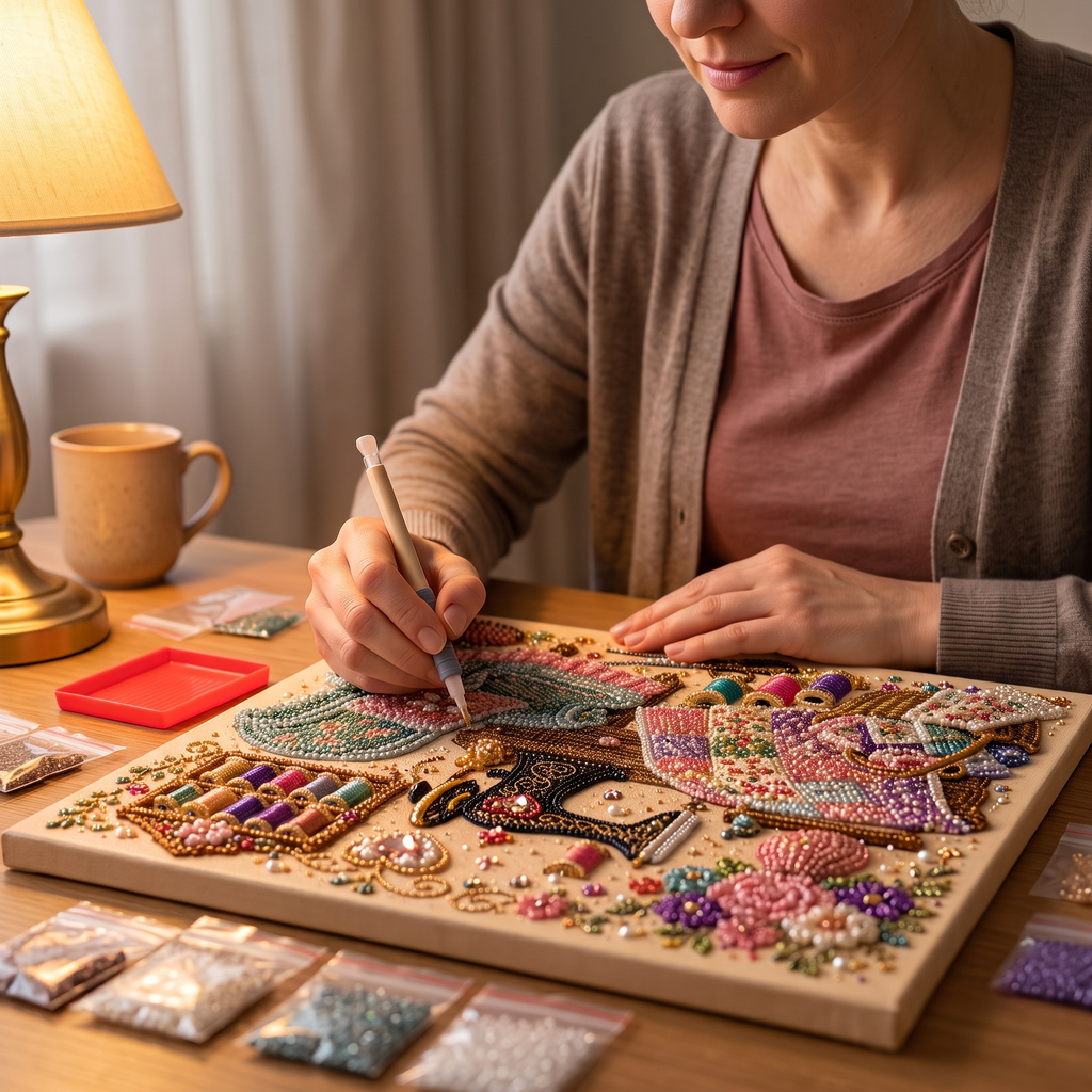 CozyGlow – Sewing Room Diamond Painting Kit