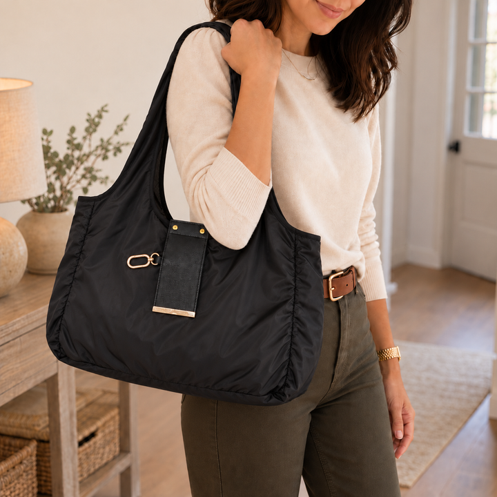 ReadyTote – Adjustable Capacity Everyday Shoulder Bag