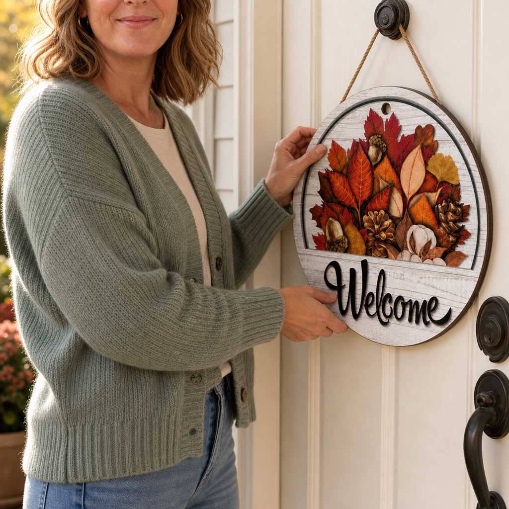 Porchful – Magnetic Seasonal Insert Welcome Sign