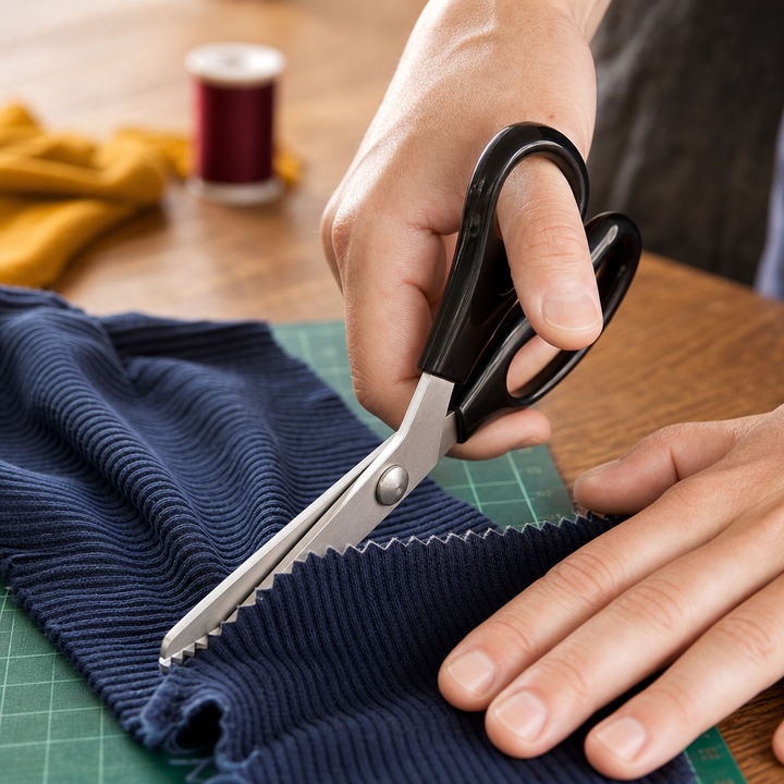 Zagsnip – Spring-Assisted Zigzag Pinking Shears