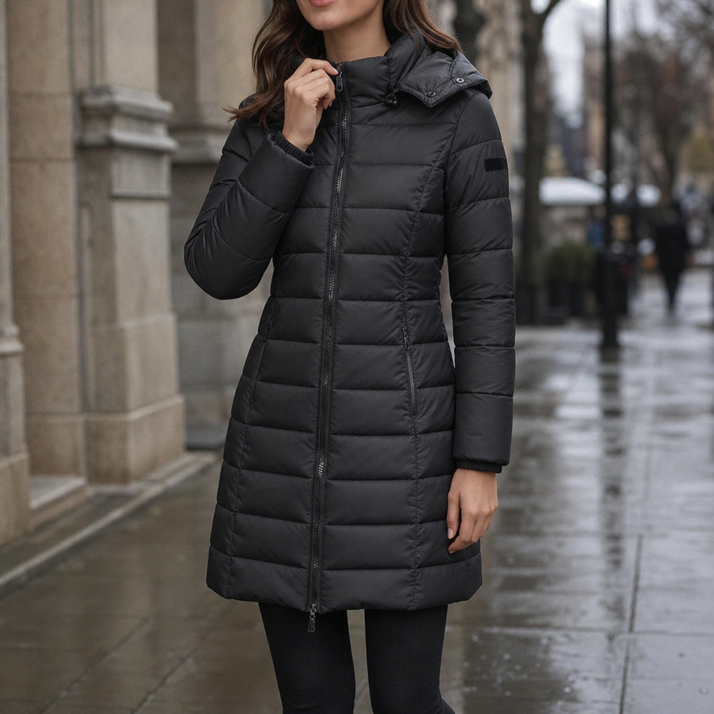 Wearbella – Fill Down Mid-Length Puffer Jacket