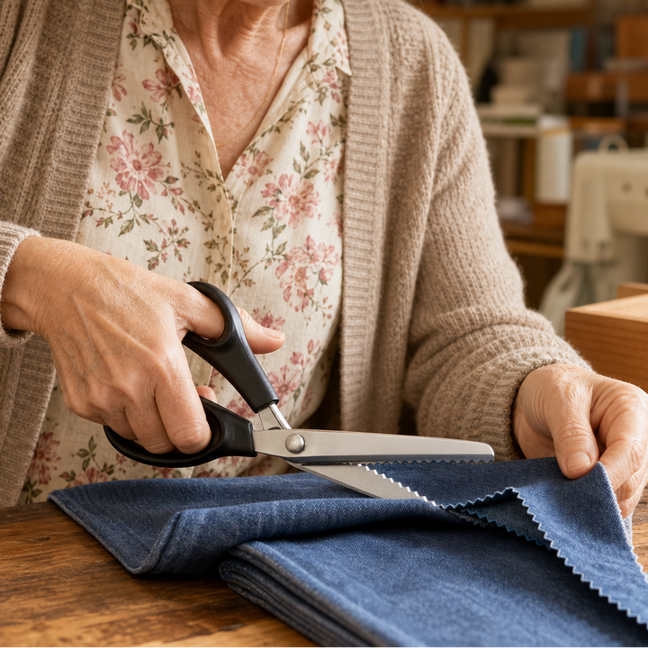 Snipcraft – Serrated Fabric Pinking Shears