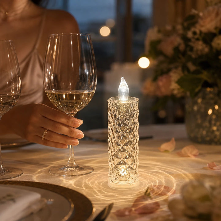 Crystella – Crystal-Look LED Flameless Candle